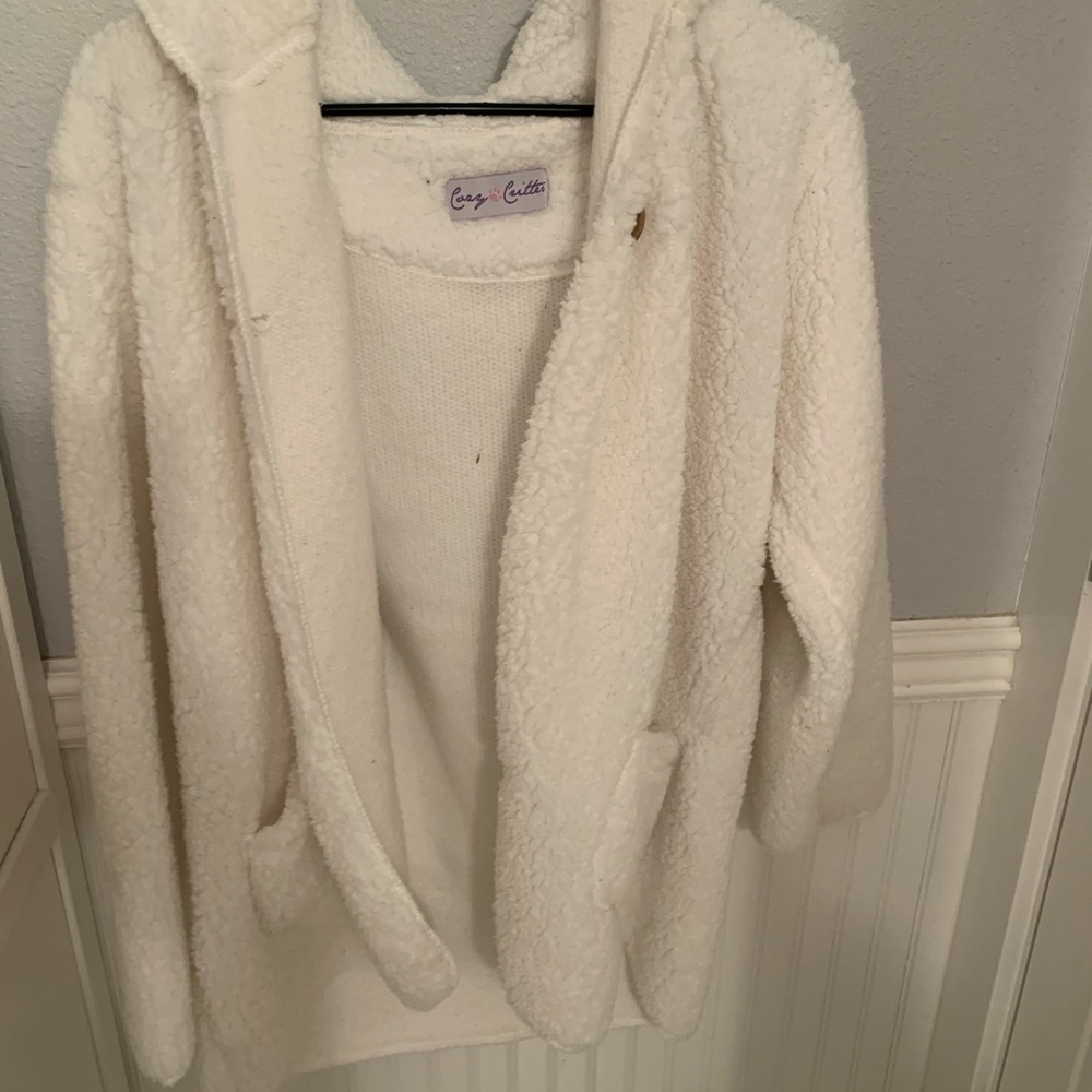 Fleece cardigan